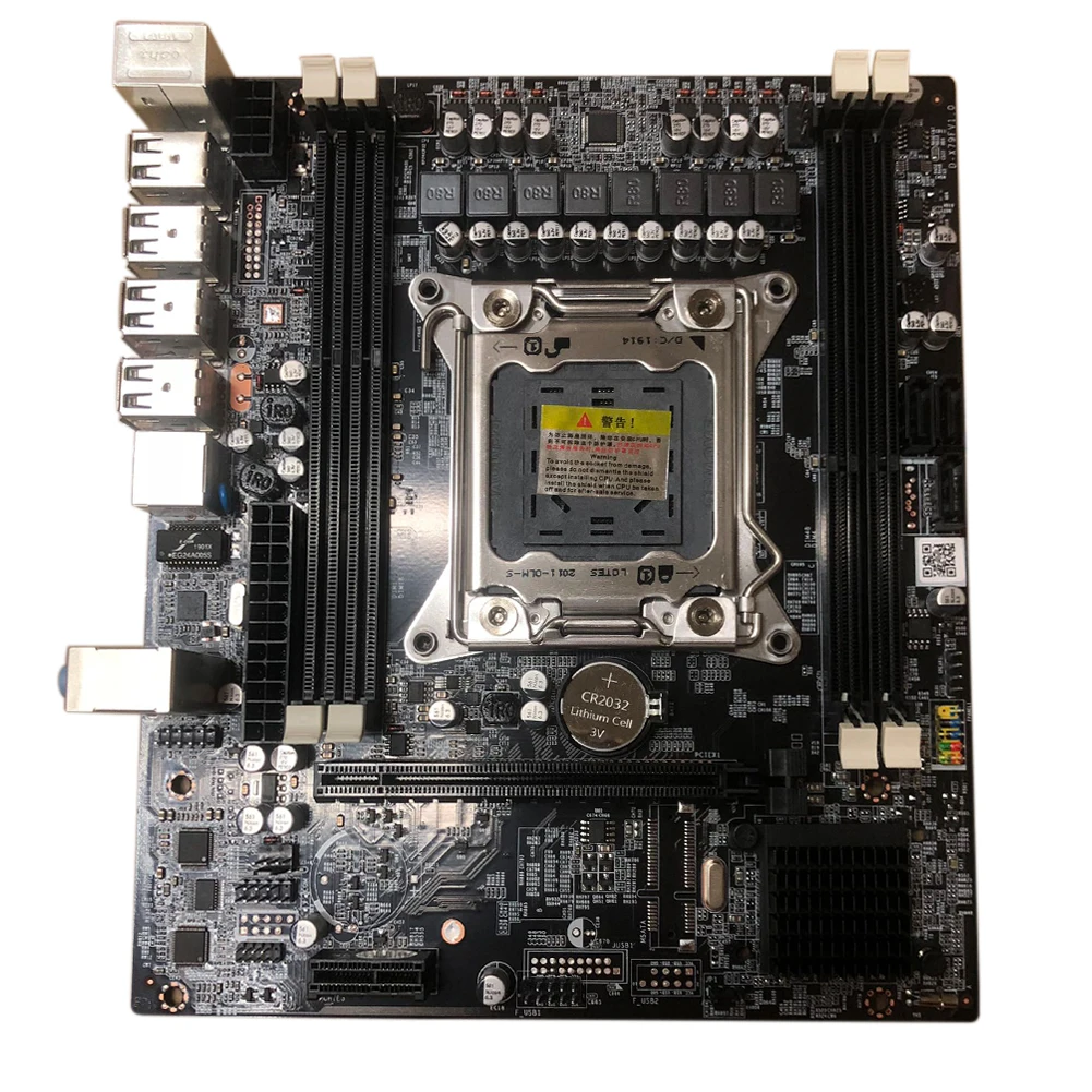 Computer Motherboard LGA 2011 Desktop Mainboard Mini SATA 3.0 REG ECC CPU X79 E5 Memory USB 4 Channels Dual Indicator
Computer Motherboard LGA 2011 Desktop Mainboard Mini SATA 3.0 REG ECC CPU X79 E5 Memory USB 4 Channels Dual Indicator