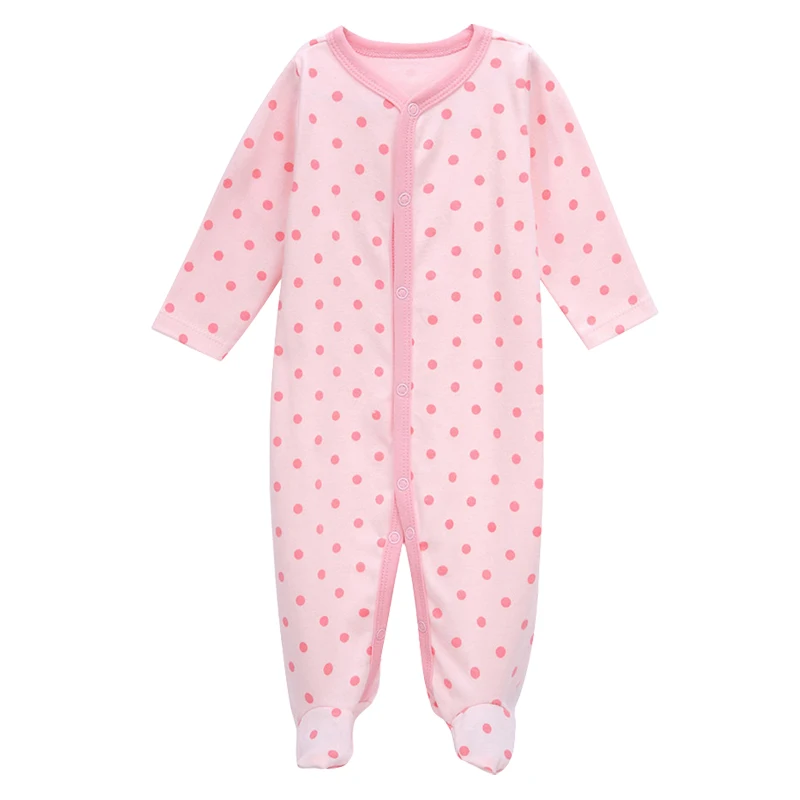 Newborn Baby Girls Clothes 3-12 Months Autumn Long Sleeve 100%cotton Pink Dots Print Baby Boys Rompers
Newborn Baby Girls Clothes 3-12 Months Autumn Long Sleeve 100%cotton Pink Dots Print Baby Boys Rompers