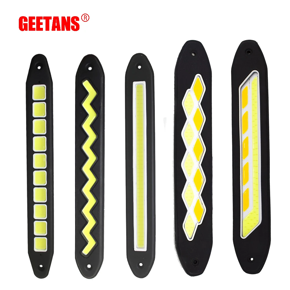 GEETANS 2pcs LED Daytime Running Turn Signal Light Bendable LedS Car DRL Driving Lamp Life Waterproof COB Day Time Lights DJ
GEETANS 2pcs LED Daytime Running Turn Signal Light Bendable LedS Car DRL Driving Lamp Life Waterproof COB Day Time Lights DJ