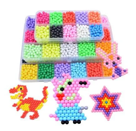 3D Magic Water Beads perler beads Children Puzzles DIY Aqua Spray perler beads Hand Making
3D Magic Water Beads perler beads Children Puzzles DIY Aqua Spray perler beads Hand Making