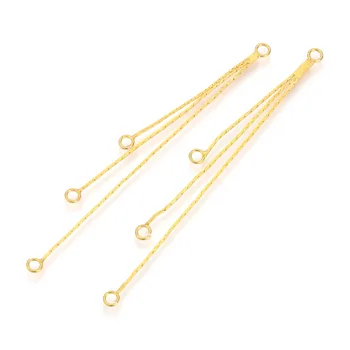 100pcs 88mm Brass Chain Chandelier Components Links Jewelry Findings, Golden, Hole: 2.5mm
100pcs 88mm Brass Chain Chandelier Components Links Jewelry Findings, Golden, Hole: 2.5mm