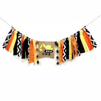 Excavator Theme Banners Supplies First Birthday Decorations for Party Favors Diy One Birthday Boy Ribbons Decors for Baby Chairs
Excavator Theme Banners Supplies First Birthday Decorations for Party Favors Diy One Birthday Boy Ribbons Decors for Baby Chairs