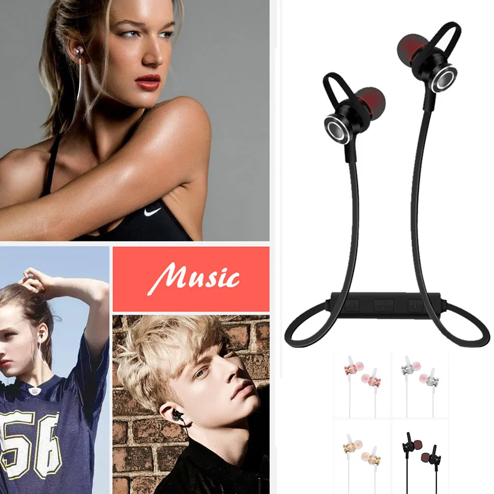 Sport Earphones Magnetic attraction Headphones Wireless Bluetooth Sport Earphones Stereo Headset S.6
Sport Earphones Magnetic attraction Headphones Wireless Bluetooth Sport Earphones Stereo Headset S.6
