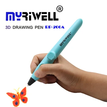 Myriwell RP-200A 3d pen low temperature printing pen using PCL material USB plug 3D painting pen children's gift toy 3D drawing
Myriwell RP-200A 3d pen low temperature printing pen using PCL material USB plug 3D painting pen children's gift toy 3D drawing