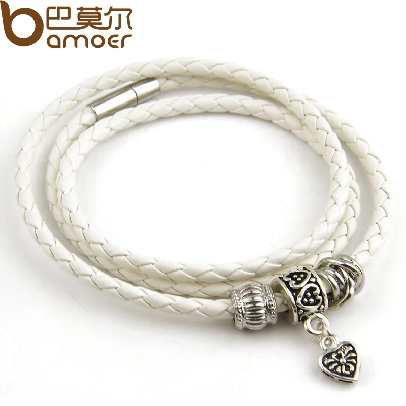 Silver Charm Black Leather Wrap Bracelet for Women Five Colors Magnet Clasp Christmas Gift Jewelry PI0311
Silver Charm Black Leather Wrap Bracelet for Women Five Colors Magnet Clasp Christmas Gift Jewelry PI0311