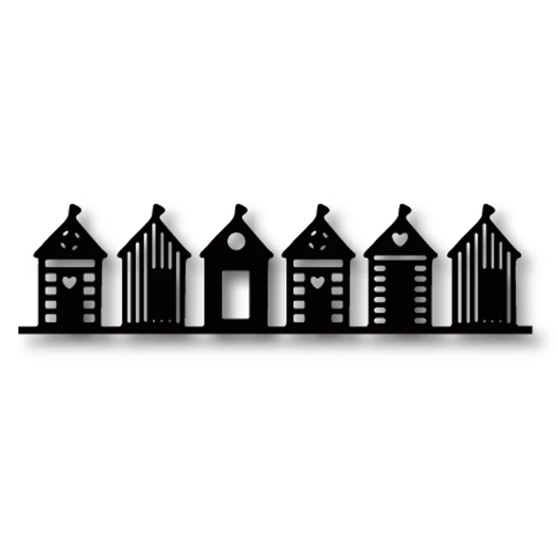 Beach Houses Edge Punch Building 135*34mm Metal Cutting Dies Scrapbooking Album for DIY Photo Card Craft Embossing Die New 2019
Beach Houses Edge Punch Building 135*34mm Metal Cutting Dies Scrapbooking Album for DIY Photo Card Craft Embossing Die New 2019