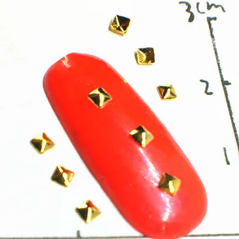 100Pcs New Gold Square Nail Art Decorations 3D Alloy Beautiful Nails Accessoires Women Fashion Nail Art Supplies Rocking Style
100Pcs New Gold Square Nail Art Decorations 3D Alloy Beautiful Nails Accessoires Women Fashion Nail Art Supplies Rocking Style