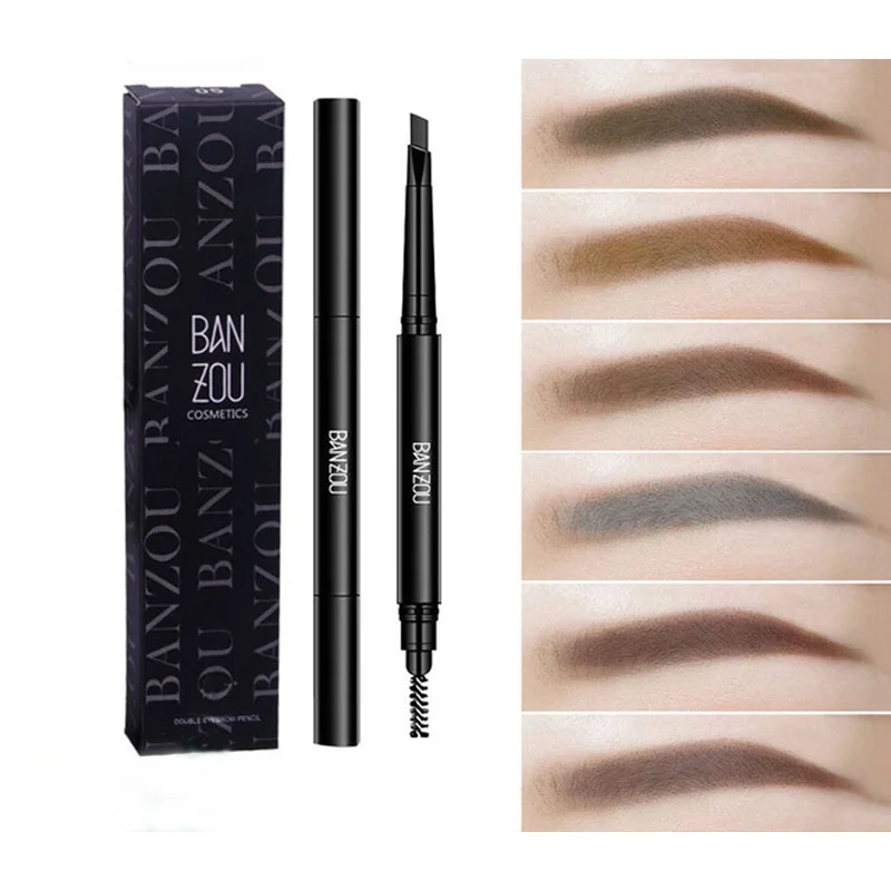New Brand 6 Colors Tint Double Ended Eyebrow Tattoo Pen Make Up Natural Long Lasting Waterproof Black Brown Eyebrow Pencil Set
New Brand 6 Colors Tint Double Ended Eyebrow Tattoo Pen Make Up Natural Long Lasting Waterproof Black Brown Eyebrow Pencil Set
