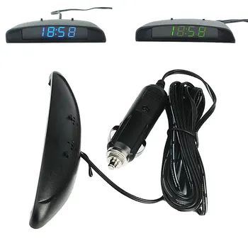 2019 Marsnaska Car Auto Digital led Electronic Clock + Thermometer + Voltmeter 3 In 1 Three Colors
2019 Marsnaska Car Auto Digital led Electronic Clock + Thermometer + Voltmeter 3 In 1 Three Colors