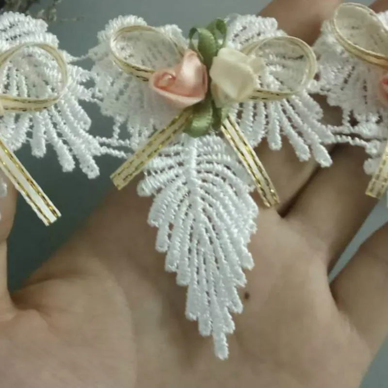 10X Pearl Flower Bowknot Bow Lace Trim Embroidered Lace Ribbon Fabric Sewing Supplies Craft Wedding Dress Decoration 5.5X7.5CM
10X Pearl Flower Bowknot Bow Lace Trim Embroidered Lace Ribbon Fabric Sewing Supplies Craft Wedding Dress Decoration 5.5X7.5CM