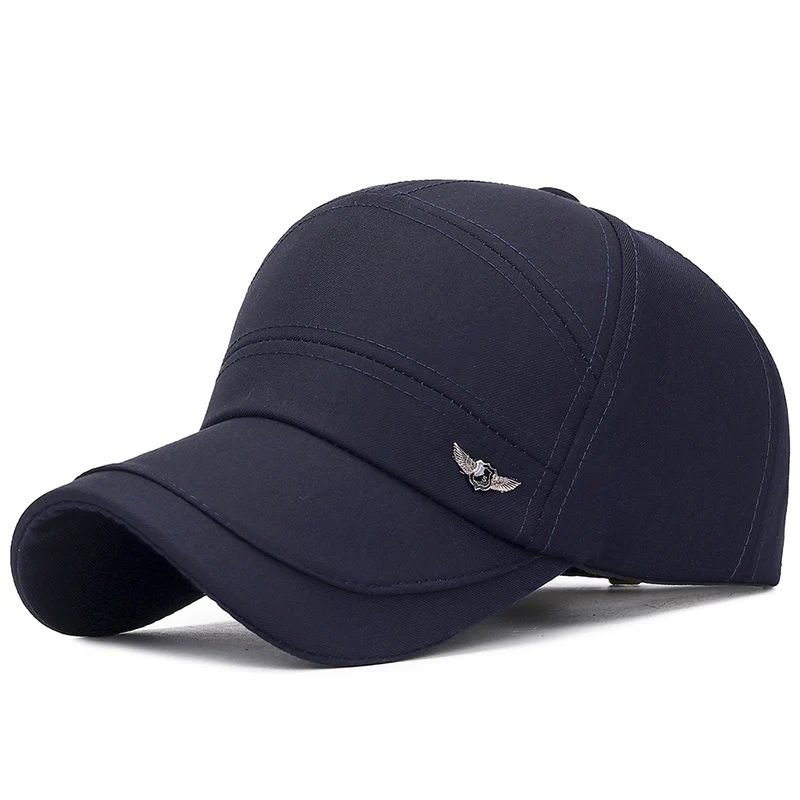 2019New Spring and summer new men's casual baseball cap, stitching visor, middle-aged men's fashion baseball cap
2019New Spring and summer new men's casual baseball cap, stitching visor, middle-aged men's fashion baseball cap
