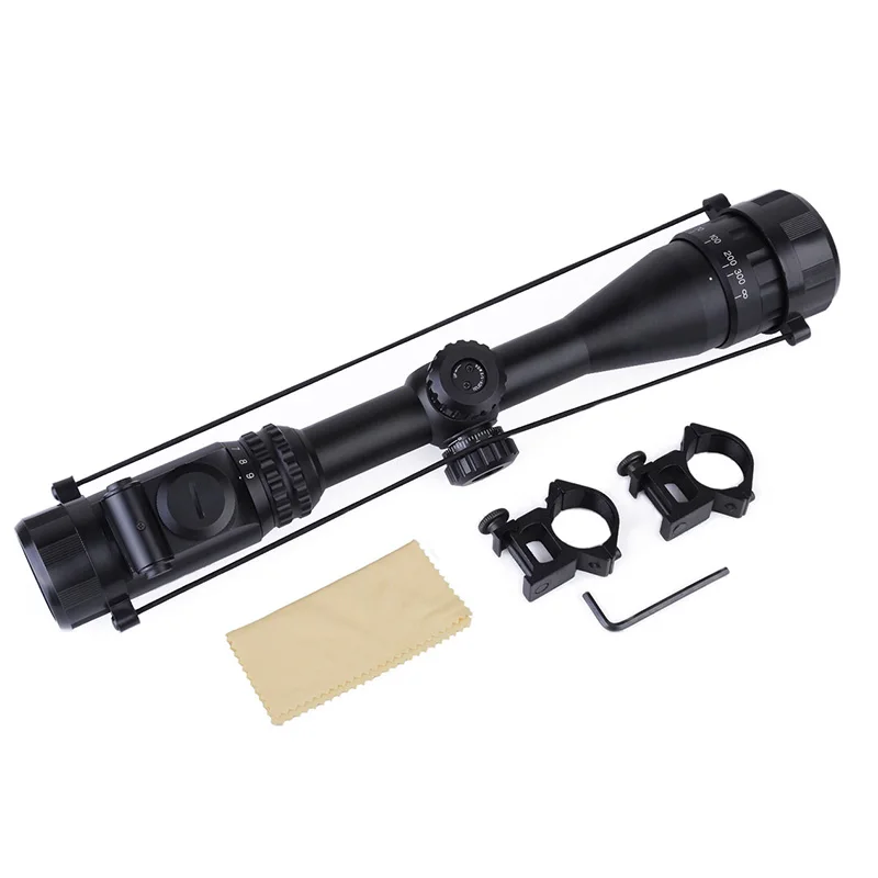 SEIGNEER Tactics 3-9x40E Red Green Reticle Sight Illuminated Optics with adjustable intensity for Hunting Sniper Rifle Compact
SEIGNEER Tactics 3-9x40E Red Green Reticle Sight Illuminated Optics with adjustable intensity for Hunting Sniper Rifle Compact