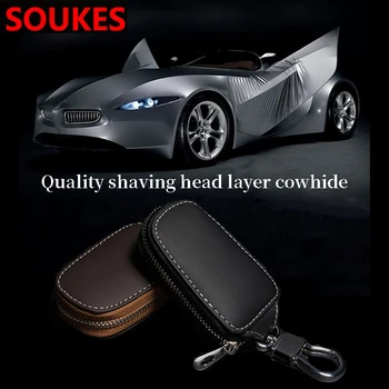 Genuine Leather Car Key Holder Case Bags High Class For Mitsubishi ASX Lancer 10 9 Outlander Pajero Suzuki Swift Grand Vitara SX
Genuine Leather Car Key Holder Case Bags High Class For Mitsubishi ASX Lancer 10 9 Outlander Pajero Suzuki Swift Grand Vitara SX