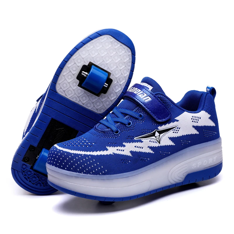 Children Heelys LED Light Sneakers Two Wheel Boys Girls Roller Skate Casual Shoe with Roller Kids Girl Sport Shoes USB Charging
Children Heelys LED Light Sneakers Two Wheel Boys Girls Roller Skate Casual Shoe with Roller Kids Girl Sport Shoes USB Charging