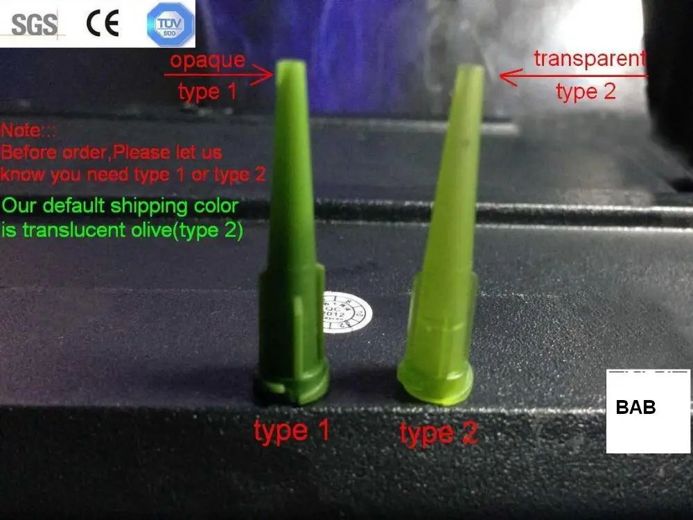 Free Shipping 100 pcs/lot 14GA Olive TT High Density Polyethylene UV Smoothflow Taper Tip for 1.25" Tip Fluid Dispensing Needle
Free Shipping 100 pcs/lot 14GA Olive TT High Density Polyethylene UV Smoothflow Taper Tip for 1.25" Tip Fluid Dispensing Needle