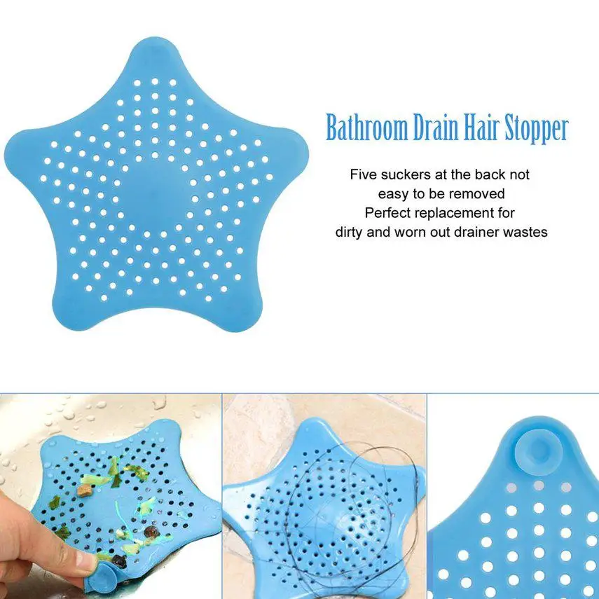 Nordic Kitchen Bathroom Sink Anti-Clogging Floor Drain Cute Starfish Shape Silicone Sewer Starfish Filter Kitchen Tools Gadgets
Nordic Kitchen Bathroom Sink Anti-Clogging Floor Drain Cute Starfish Shape Silicone Sewer Starfish Filter Kitchen Tools Gadgets