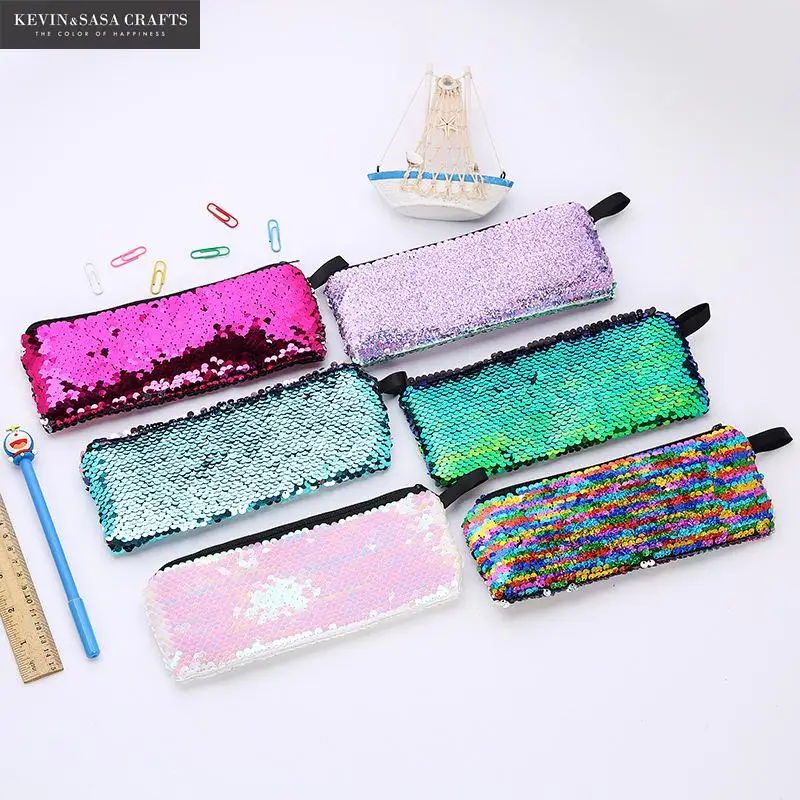 New Reversible Sequin Pencil Case for Girls School Supplies Super Big School Bts Stationery Gift Magic Pencil Box Pencilcase
New Reversible Sequin Pencil Case for Girls School Supplies Super Big School Bts Stationery Gift Magic Pencil Box Pencilcase