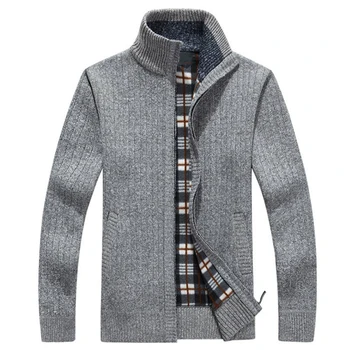 2019 Thick New Fashion Brand Men's Sweaters Autumn Winter Warm Thick Velvet Sweater Jackets Cardigan Coats MaleCasual Knitwear
2019 Thick New Fashion Brand Men's Sweaters Autumn Winter Warm Thick Velvet Sweater Jackets Cardigan Coats MaleCasual Knitwear