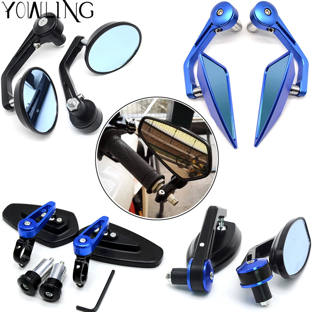 Bar End Mirrors Motorcycle 7/8'' Handlebar Side Mirrors FOR Yamaha MT-03 MT-07 FZ-07 MT-09 FZ-09 MT-10 FZ-10 MT-25 FZ6 FZ8 FZ6R
Bar End Mirrors Motorcycle 7/8'' Handlebar Side Mirrors FOR Yamaha MT-03 MT-07 FZ-07 MT-09 FZ-09 MT-10 FZ-10 MT-25 FZ6 FZ8 FZ6R