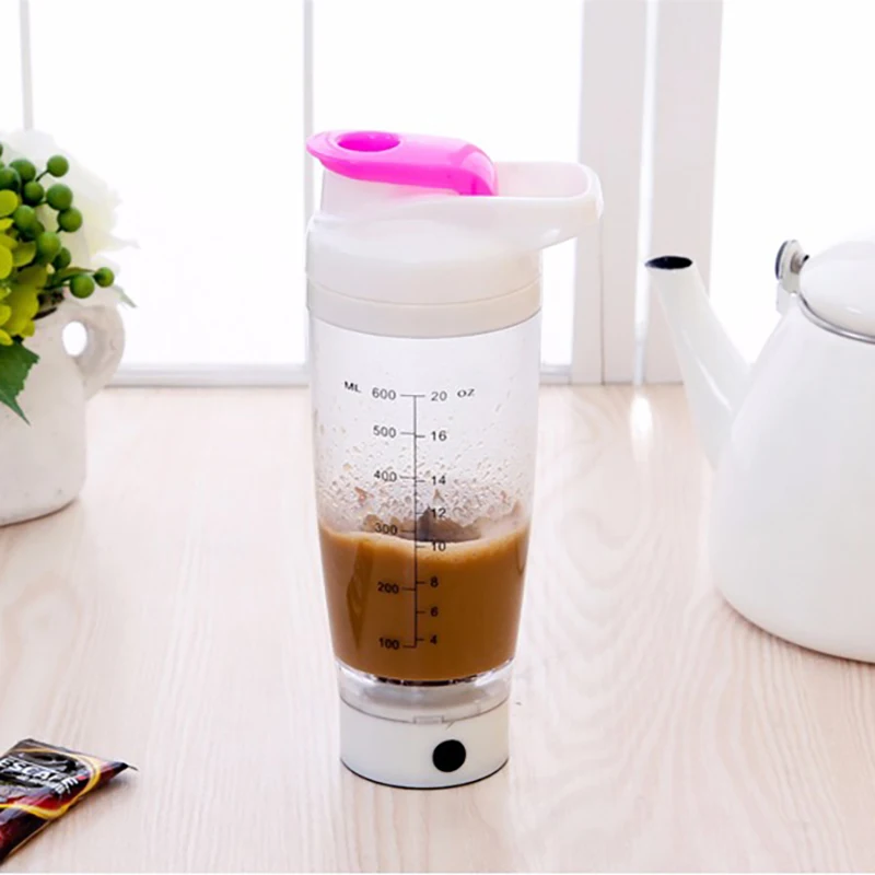 BAISPO 600ml Electric Automation Protein Shaker Blender My Mixer Water Bottle Automatic Movement Outdoor Tour Coffee Milk
BAISPO 600ml Electric Automation Protein Shaker Blender My Mixer Water Bottle Automatic Movement Outdoor Tour Coffee Milk