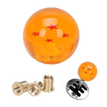 5.5cm/7.5cm Dragon Ball Z Crystal Ball Car gear shift knob Car Auto Gear Stick Ball Style Shift Lever PVC Figure toys
5.5cm/7.5cm Dragon Ball Z Crystal Ball Car gear shift knob Car Auto Gear Stick Ball Style Shift Lever PVC Figure toys