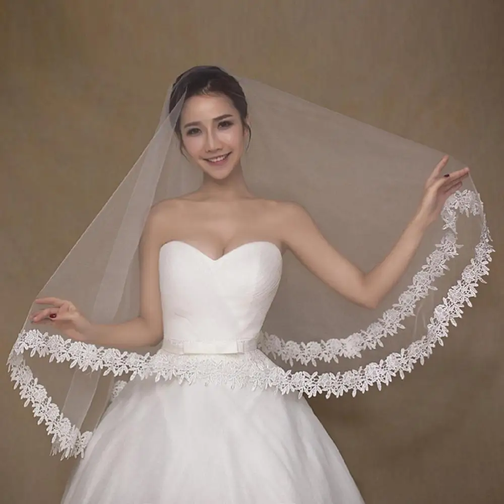 2019 Fashion Lace Appliqued Wedding Veil Cathedral Of Bridal Veils Ivory White Colors Wedding Accessories 3M
2019 Fashion Lace Appliqued Wedding Veil Cathedral Of Bridal Veils Ivory White Colors Wedding Accessories 3M