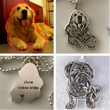 Handmade custom dog necklace cat necklace Photo custom pet necklace jewelry 925 sterling silver Necklace for birthday gift
Handmade custom dog necklace cat necklace Photo custom pet necklace jewelry 925 sterling silver Necklace for birthday gift