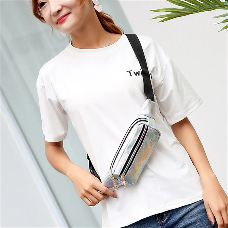 Crossbody Bags For Women Purse Waist Packs Patent Leather Pouch Women's Bag Laser Glossy Face Belt Ladies Chest Phone Bag
Crossbody Bags For Women Purse Waist Packs Patent Leather Pouch Women's Bag Laser Glossy Face Belt Ladies Chest Phone Bag