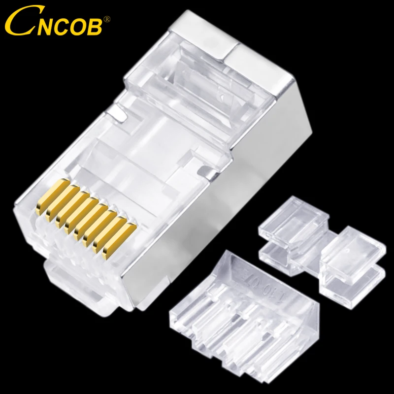 CNCOB 50u позолоченный тройной Ethernet-разъем Cat6 RJ45 8p8c модульный штекер гигабитный сетевой Кабельный соединитель с кристальной головкой
CNCOB 50u позолоченный тройной Ethernet-разъем Cat6 RJ45 8p8c модульный штекер гигабитный сетевой Кабельный соединитель с кристальной головкой