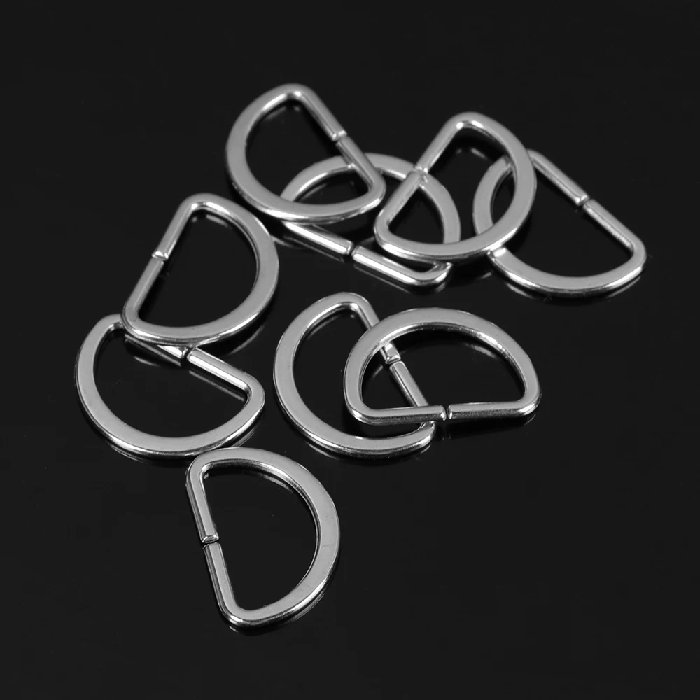 20pcs D Ring Metal Buckle Webbing Backpack Bag Parts Leather Craft Strap Pet Collar Sewing Accessories
20pcs D Ring Metal Buckle Webbing Backpack Bag Parts Leather Craft Strap Pet Collar Sewing Accessories