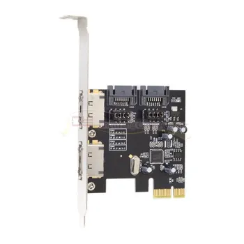 10PCS/PCI-E To 4 Ports SATA 3.0 ESATA PCIE SATA3 6Gbps Expansion Card PCI-E Adapter
10PCS/PCI-E To 4 Ports SATA 3.0 ESATA PCIE SATA3 6Gbps Expansion Card PCI-E Adapter
