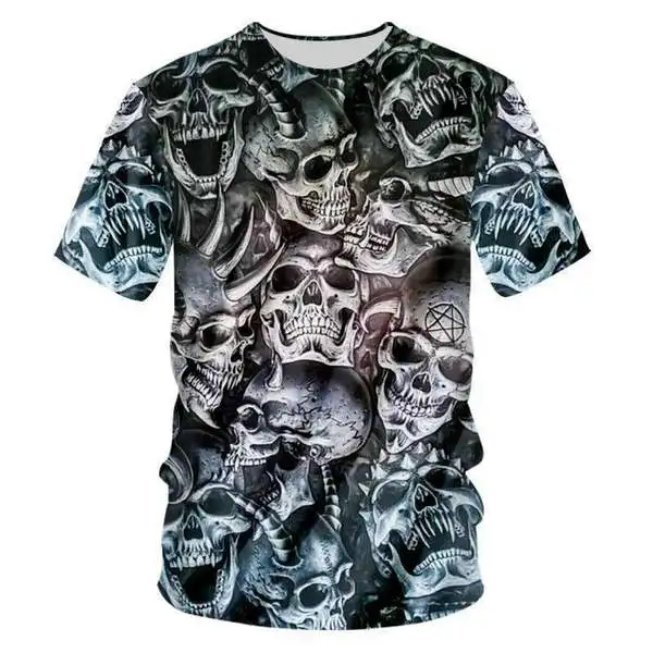 YFFUSHI 2019 Male 3d t shirts Skull Print T shirts Men Hip Hop Fashion Tops Pullover Men 3D Tees Men Streetwear Plus Size
YFFUSHI 2019 Male 3d t shirts Skull Print T shirts Men Hip Hop Fashion Tops Pullover Men 3D Tees Men Streetwear Plus Size