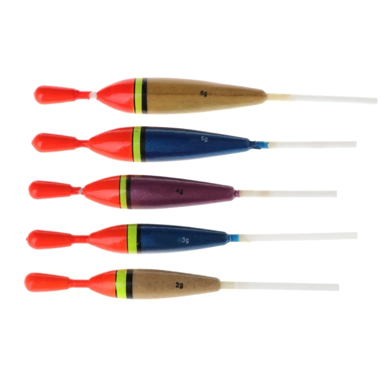 5 Pcs/Set Fishing Float Buoyance Thick Bobber Stick Wooden Tackle 2g/3g/4g/5g/6g 10166
5 Pcs/Set Fishing Float Buoyance Thick Bobber Stick Wooden Tackle 2g/3g/4g/5g/6g 10166