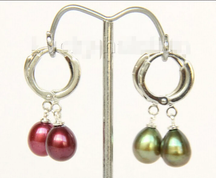 Genuine 2piece 8X10mm drip Dangle red green pearls Earrings j9987Noble style Natural Fine jewe fast SHIPPING
Genuine 2piece 8X10mm drip Dangle red green pearls Earrings j9987Noble style Natural Fine jewe fast SHIPPING