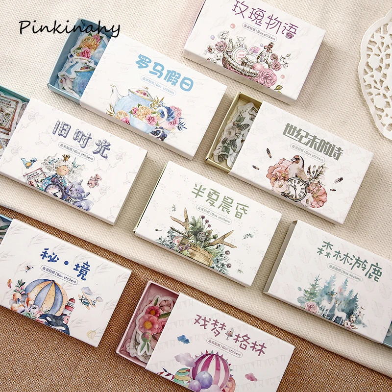 40pcs/Box Retro Forest Animals Plants Flowers Decorative Scrapbooking Stickers Label Diary Stationery Album Stickers HT031
40pcs/Box Retro Forest Animals Plants Flowers Decorative Scrapbooking Stickers Label Diary Stationery Album Stickers HT031