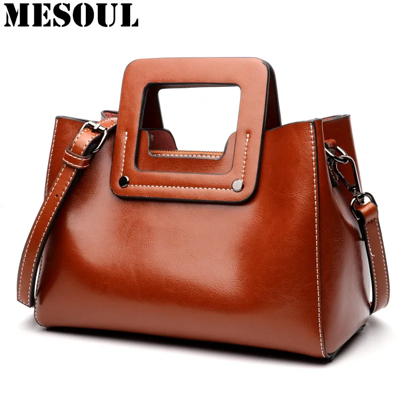 Vintage Women Handbags Genuine Leather Wide Shoulder Straps Crossbody Bag Female New Style Small Ladies Bag Fashion Shoulder Bag
Vintage Women Handbags Genuine Leather Wide Shoulder Straps Crossbody Bag Female New Style Small Ladies Bag Fashion Shoulder Bag