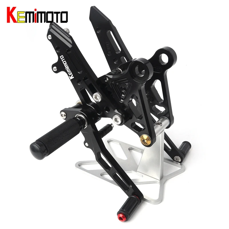 KEMiMOTO Motorcycle Accessories For HONDA Grom MSX 125 MSX125 2013 2014 2015 Footrests CNC Adjustable Rearset Foot Rest Pegs
KEMiMOTO Motorcycle Accessories For HONDA Grom MSX 125 MSX125 2013 2014 2015 Footrests CNC Adjustable Rearset Foot Rest Pegs