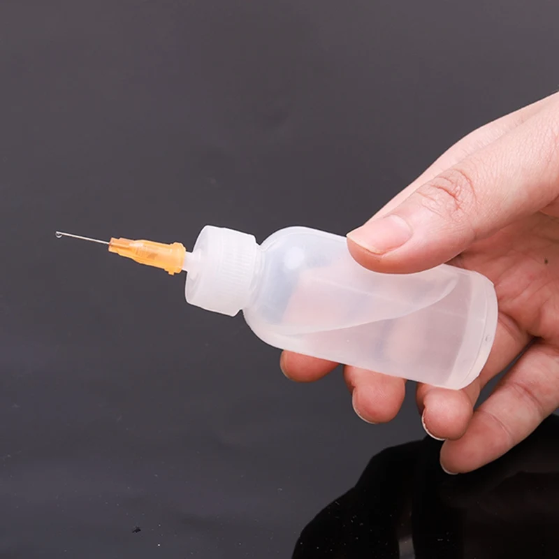 30ml Empty E-liquid Plastic Rosin Flux Alcohol Bottle For Dispenser Rosin Solder Flux Paste +11 Needles Tool Parts
30ml Empty E-liquid Plastic Rosin Flux Alcohol Bottle For Dispenser Rosin Solder Flux Paste +11 Needles Tool Parts