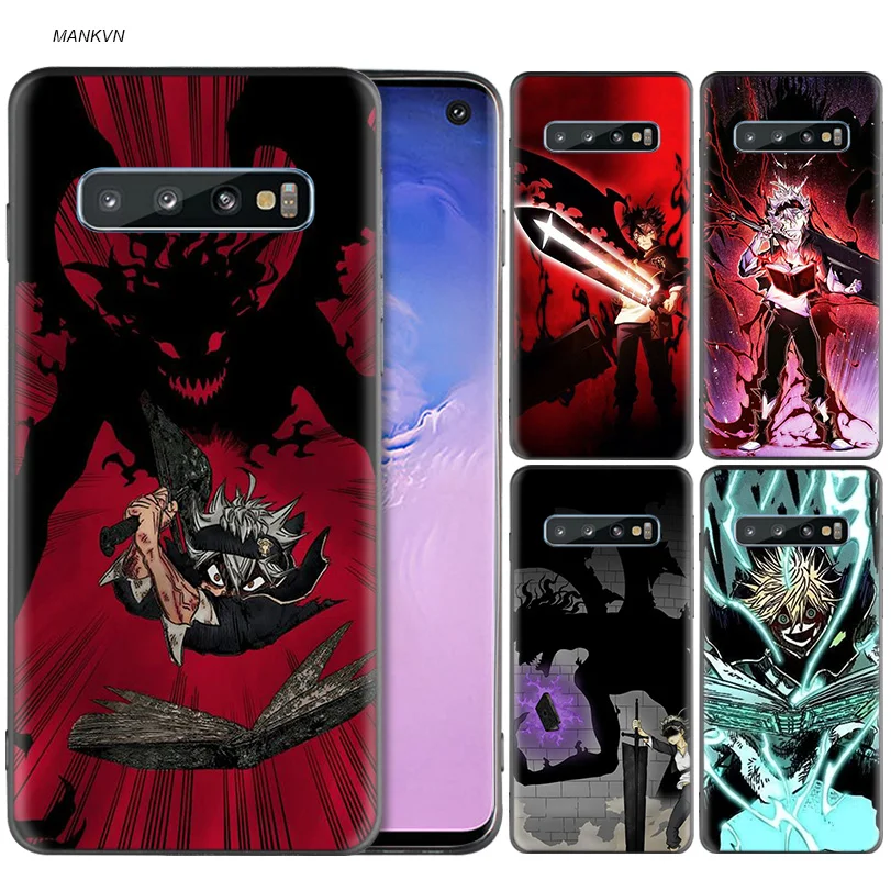 Manga Anime Black Clover Black Silicone Case for Samsung Galaxy M20 S10e S10 S9 M10 S8 Plus 5G S7 S6 Edge Cover Coque
Manga Anime Black Clover Black Silicone Case for Samsung Galaxy M20 S10e S10 S9 M10 S8 Plus 5G S7 S6 Edge Cover Coque