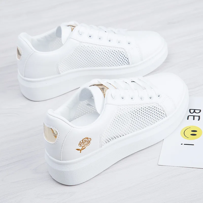 2018 summer new Korean version of the wild breathable hollow punch small white shoes women canvas shoes students comfortable win
2018 summer new Korean version of the wild breathable hollow punch small white shoes women canvas shoes students comfortable win