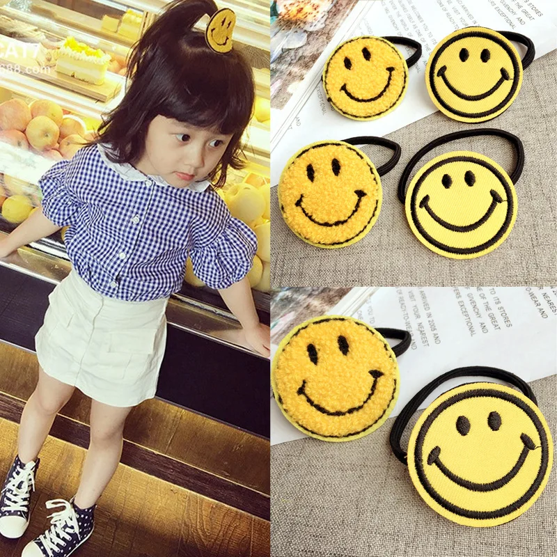 2pcs Korea Cloth Smile Face Love Heart Rubber Hair Band Hair Accessories Headwear Baby Headband For Women Hair Bows 3
2pcs Korea Cloth Smile Face Love Heart Rubber Hair Band Hair Accessories Headwear Baby Headband For Women Hair Bows 3