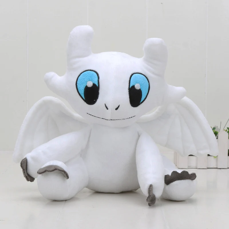 23cm New How to Train Your Dragon 3 Plush Toy Toothless Light Fury Soft White Dragon Stuffed Toy Doll Kids Gifts
23cm New How to Train Your Dragon 3 Plush Toy Toothless Light Fury Soft White Dragon Stuffed Toy Doll Kids Gifts