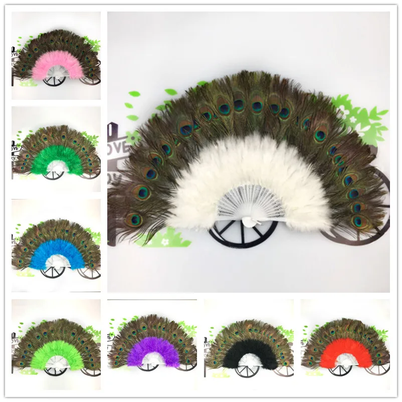 NEW 1pcs Quality Dance peacock Feather Fan for Belly Dance Halloween Party Ornament Necessary 21 Bones Fan stage performance
NEW 1pcs Quality Dance peacock Feather Fan for Belly Dance Halloween Party Ornament Necessary 21 Bones Fan stage performance
