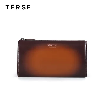 TERSE 2018 NEW Men`s Wallet Genuine Calf Leather Long Wallet Bag With Packets Solid Luxury Handmade Zipper Purse Clutches 9668
TERSE 2018 NEW Men`s Wallet Genuine Calf Leather Long Wallet Bag With Packets Solid Luxury Handmade Zipper Purse Clutches 9668