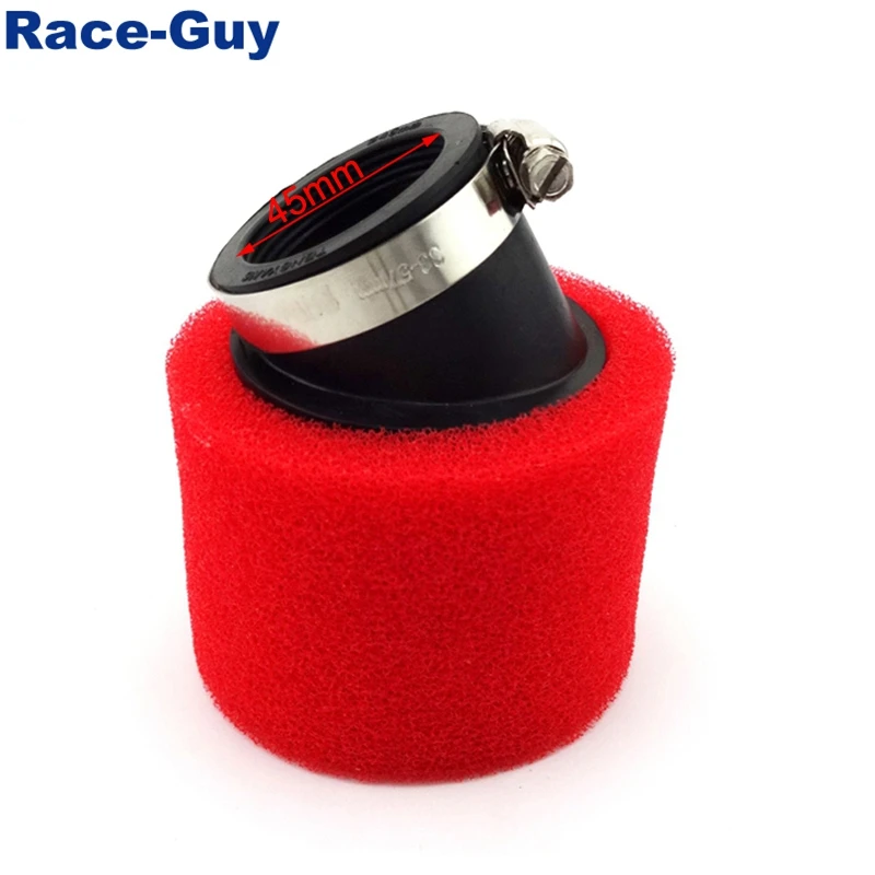 PERFORMANCE RED AIR FILTER CLEANER 60MM CHINESE PIT DIRT BIKE ATV P AF45
