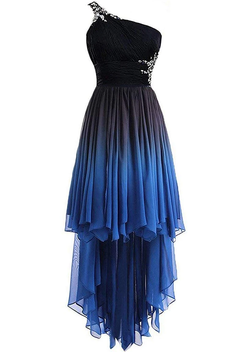 Bealegantom 2019 One Shoulder Hi-Lo Gradient Chiffon Short Prom Dresses Ombre Beads Crystal Evening Homecoming Party Gown QA1565
Bealegantom 2019 One Shoulder Hi-Lo Gradient Chiffon Short Prom Dresses Ombre Beads Crystal Evening Homecoming Party Gown QA1565