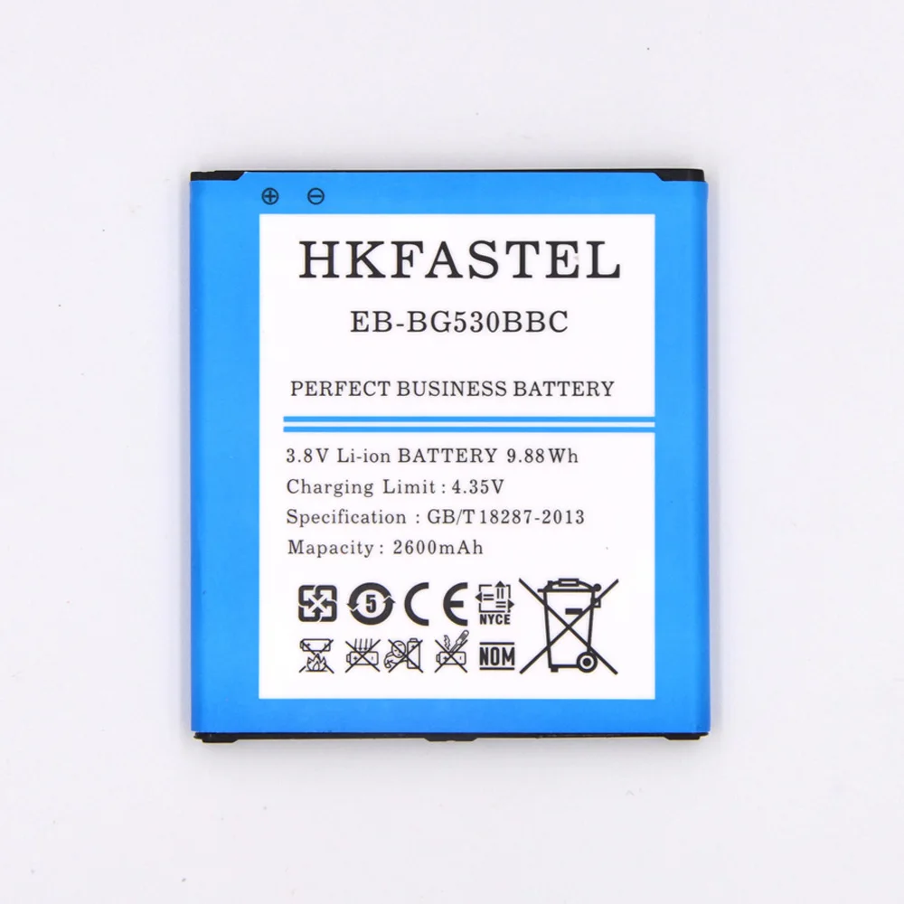 New EB-BG530BBC Battery For Samsung Grand Prime G530 G530F G530H J5 J500 J500H J500F J5000 J5008 J5009 Mobile Phone Batteries
New EB-BG530BBC Battery For Samsung Grand Prime G530 G530F G530H J5 J500 J500H J500F J5000 J5008 J5009 Mobile Phone Batteries