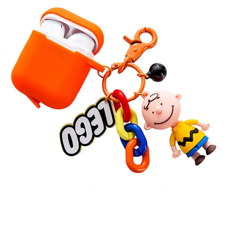 Cute Charlie Brown Key Chain Earphone Case for Apple AirPods 2 Silicone Cover Wireless Bluetooth for Ladies Creative Gift
Cute Charlie Brown Key Chain Earphone Case for Apple AirPods 2 Silicone Cover Wireless Bluetooth for Ladies Creative Gift