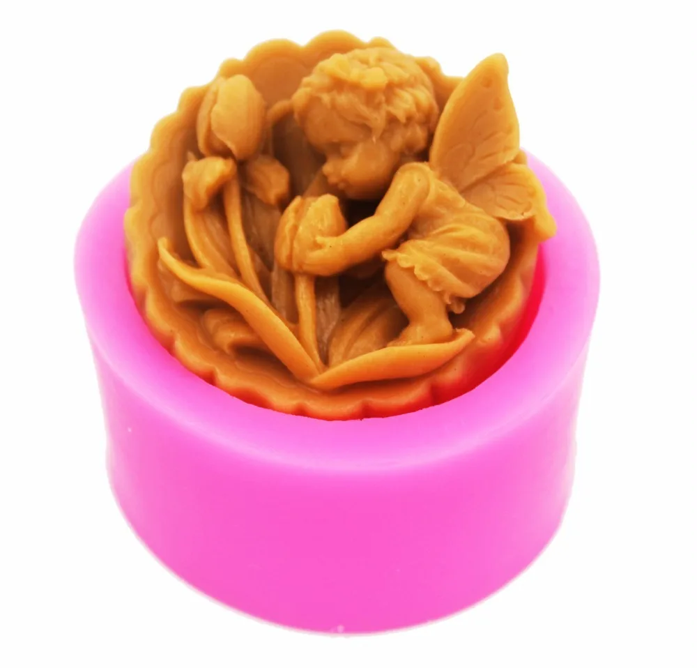 Longzang Flower Baby Angel Silicone Soap mold Handmade silicone 3d mould DIY Craft molds
Longzang Flower Baby Angel Silicone Soap mold Handmade silicone 3d mould DIY Craft molds
