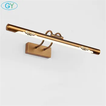 Modern L45cm L57cm L75cm Bathroom LED Mirror Light Golden plated LED Wall Lamps Vanity mirror lighting Living Bedroom Indoor luz
Modern L45cm L57cm L75cm Bathroom LED Mirror Light Golden plated LED Wall Lamps Vanity mirror lighting Living Bedroom Indoor luz